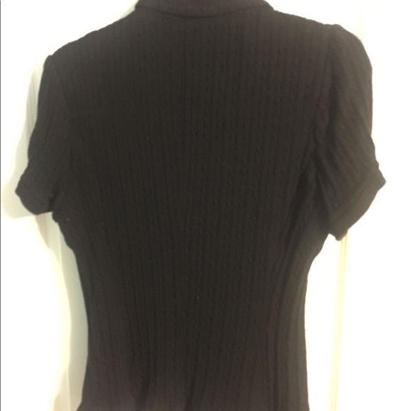 BCBG knit short sleeve blazer - Picture 3 of 4